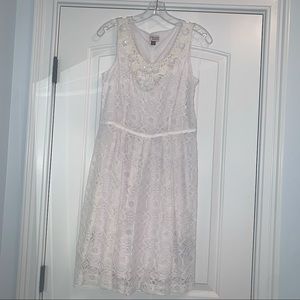 NWOT White Lace Dress